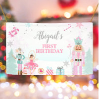 Nutcracker Birthday Girl Land of Sweets Backdrop B
