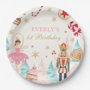 Nutcracker Birthday Land Of Sweet Birthday Party Paper Plate