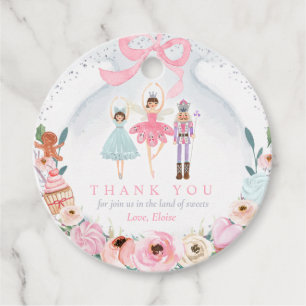 Nutcracker Birthday Land Of Sweet Party Favour Favour Tags