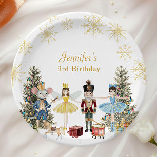 Nutcracker Birthday Party  Paper Plate