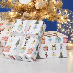 Nutcracker Birthday Party Wrapping Paper