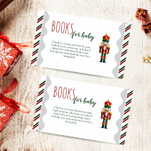 Nutcracker Books for Baby Christmas  Enclosure Card