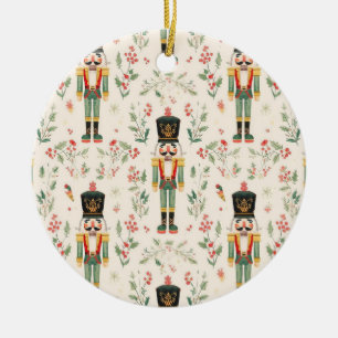 Nutcracker Ceramic Tree Decoration