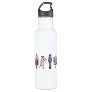 Nutcracker characters 710 ml water bottle