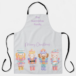 Nutcracker Christmas Apron