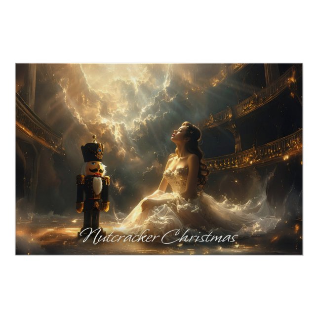 NUTCRACKER CHRISTMAS - BALLET & DANCE POSTER (Front)
