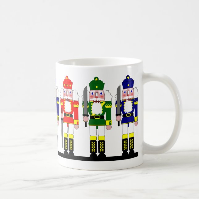 Nutcracker Christmas Ballet Gift Coffee Mug (Right)