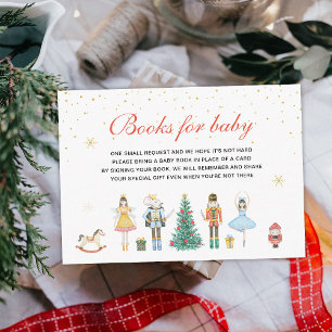 Nutcracker Christmas Books for Baby Enclosure Card