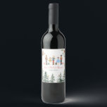 Nutcracker Christmas Bridal Shower Tea  Wine Label<br><div class="desc">Nutcracker Christmas Bridal Shower Tea Wine Label
All wording can be customised</div>