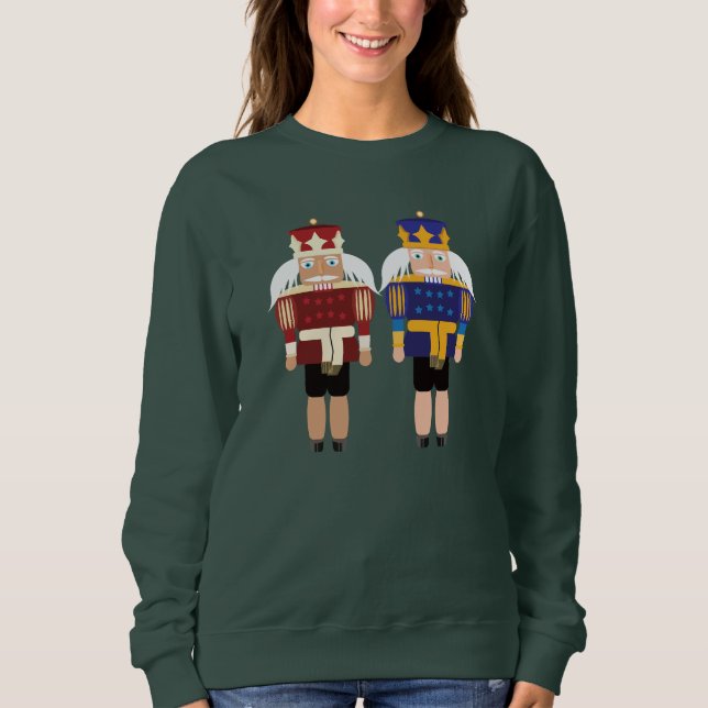 Nutcracker Christmas, Christmas, Merry  Christmas, Sweatshirt (Front)