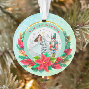 Nutcracker Christmas, Family Holiday Keepsake Gift Ornament