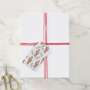 Nutcracker Christmas Gift Tags