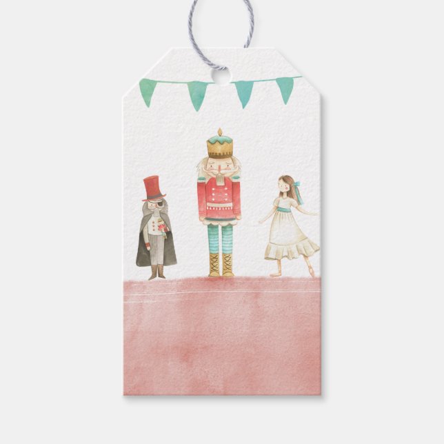 Nutcracker Christmas Gift Tags (Front)