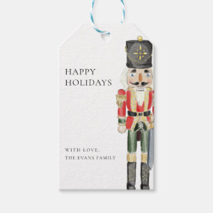 Nutcracker Christmas Gift Tags Template