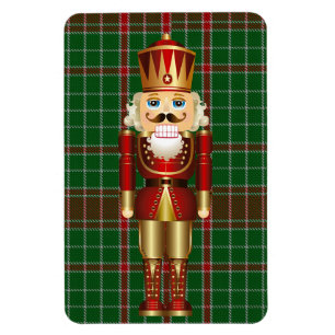 Nutcracker Christmas Gift Tall Decorative Magnet
