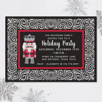 Nutcracker Christmas Glitter Holiday Party