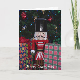 nutcracker christmas holiday card
