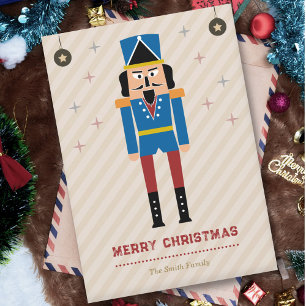 Nutcracker Christmas Holiday Card