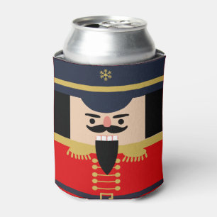 Nutcracker Christmas Holidays Soldier Festive Can Cooler