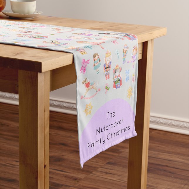 Nutcracker Christmas Medium Table Runner (In Situ)