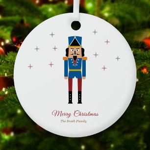 Nutcracker Christmas Metal Tree Decoration