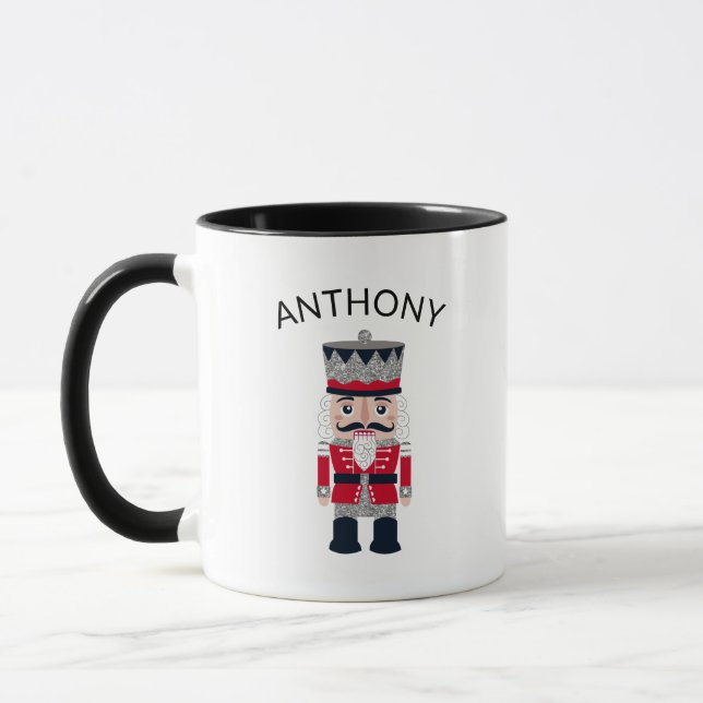 Nutcracker Christmas Mug (Left)