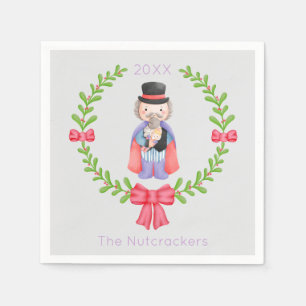 Nutcracker Christmas Napkin