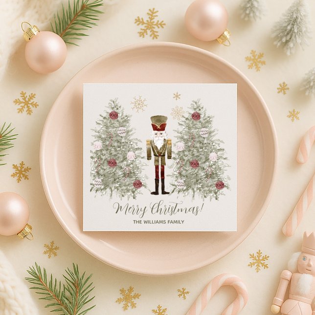 Nutcracker Christmas  Napkin (Creator Uploaded)