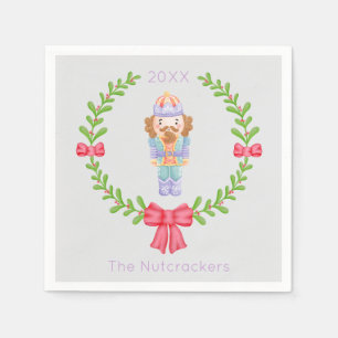 Nutcracker Christmas Napkin