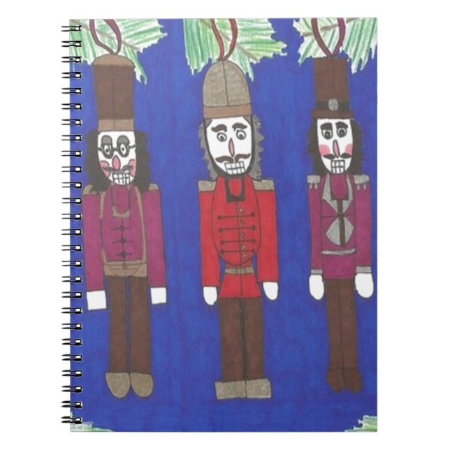 Nutcracker Christmas Notebook (Front)