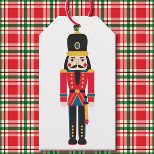Nutcracker Christmas Personalise Gift Tag