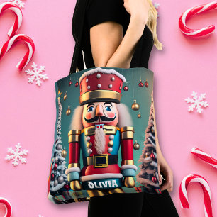 Nutcracker Christmas Personalised Women's Tote Bag