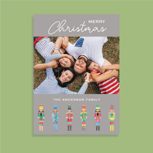 NUTCRACKER CHRISTMAS PHOTO GREETING CARD