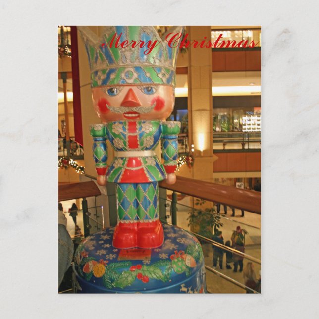 Nutcracker Christmas Postcard (Front)