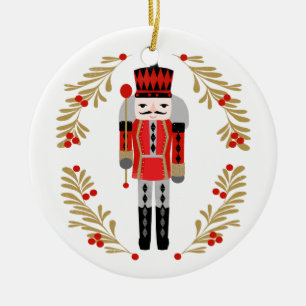 Nutcracker Christmas Prince Ceramic Tree Decoration