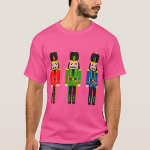 Nutcracker Christmas Print T-Shirt