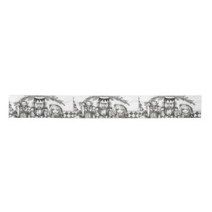 Nutcracker Christmas Ribbon Satin Ribbon