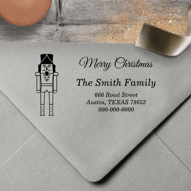 Nutcracker Christmas Self-inking Stamp (Nutcracker Christmas Self-inking Stamp)