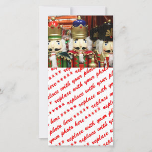 Nutcracker Christmas Soldiers Holiday Card