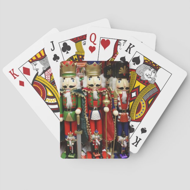Nutcracker Christmas Soldiers Playing Cards (Back)