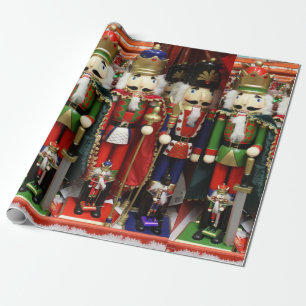 Nutcracker Christmas Soldiers Wrapping Paper
