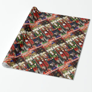 Nutcracker Christmas Soldiers Wrapping Paper