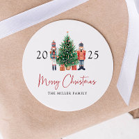 Nutcracker Christmas Sticker