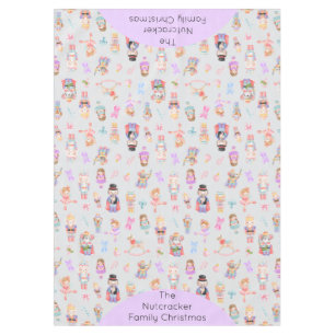 Nutcracker Christmas Tablecloth