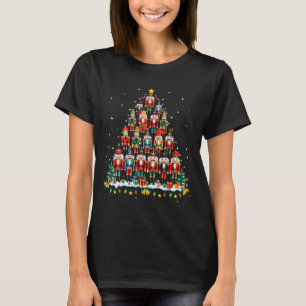 Nutcracker Christmas Tree Funny Xmas Men Women Kid T-Shirt