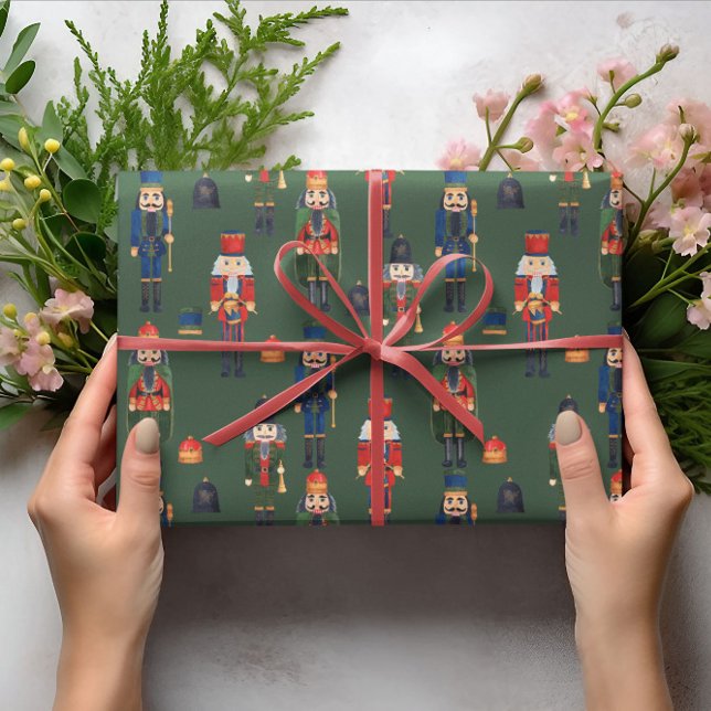 Nutcracker Christmas  Wrapping Paper (Creator Uploaded)