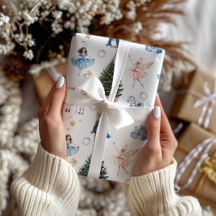 Nutcracker Christmas  Wrapping Paper Sheet