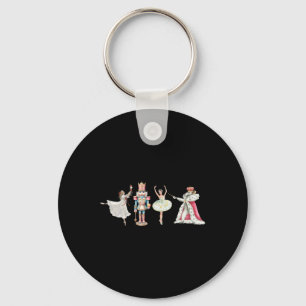 Nutcracker Christmas Xmas Family Matching Pajamas Key Ring
