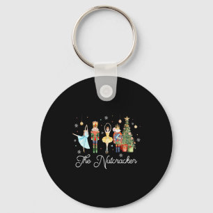 Nutcracker Christmas Xmas Family Matching Pajamas Key Ring