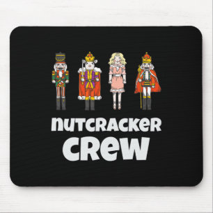Nutcracker Crew Family Matching Xmas Boys Men Sant Mouse Mat